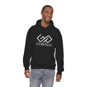 GYMPOLO Unisex Heavy Blend Hooded Sweatshirt - Trend sweatshirt - Black Color -