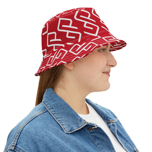 Gympolo Unisex Bucket Hat - Red