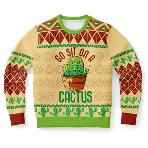 GYMPOLO Go Sit on a Cactus Sweatshirt