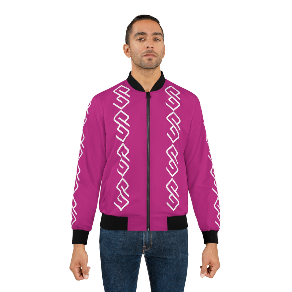 GYMPOLO Men's Bomber Jacket - Rose