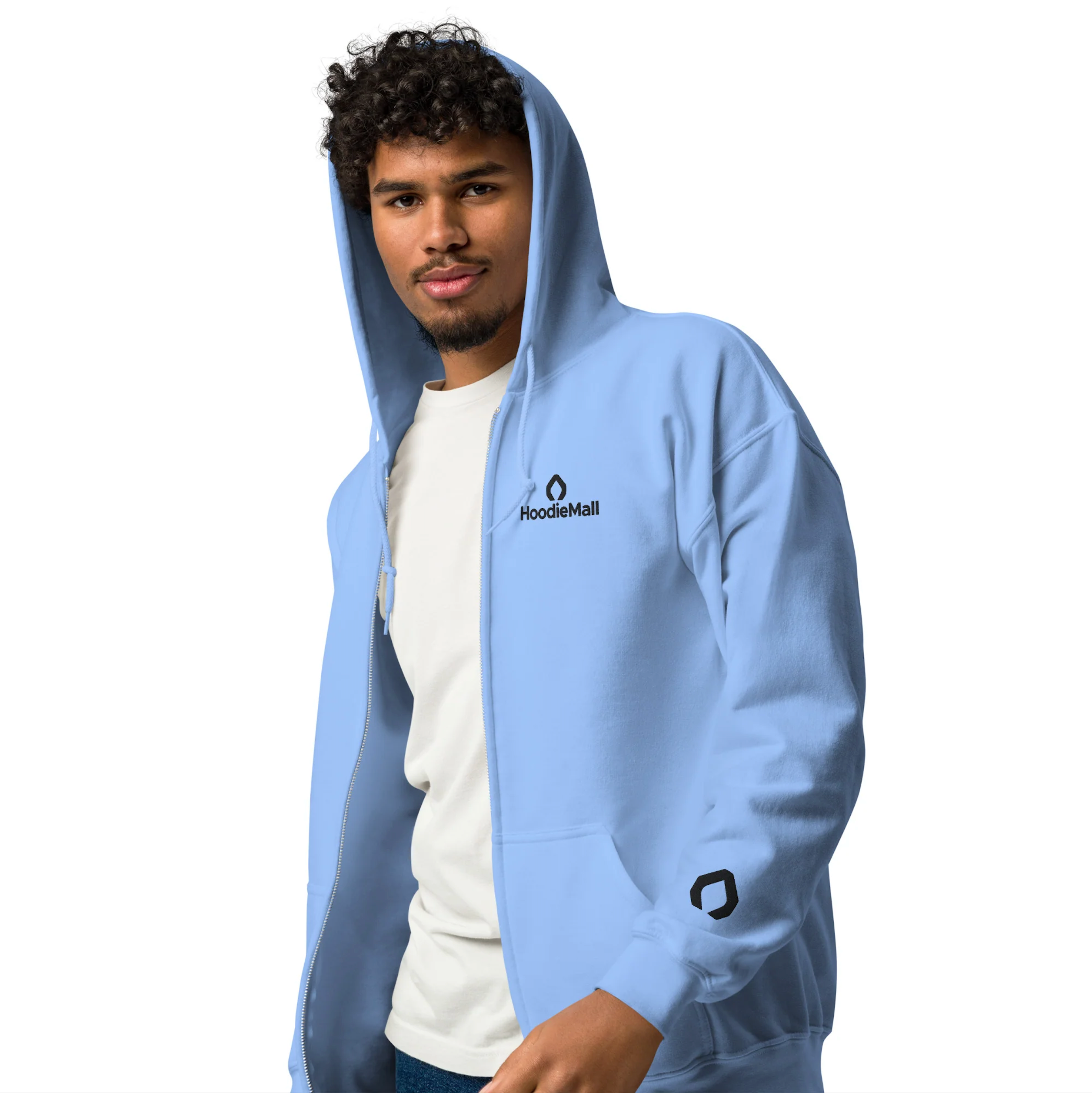 Unisex Fleece Zip Hoodie