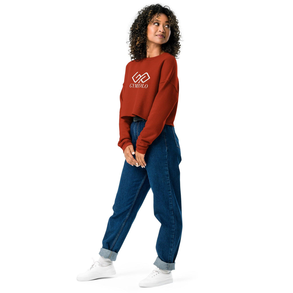 GYMPOLO Crop Sweatshirt-GYMPOLO.COM