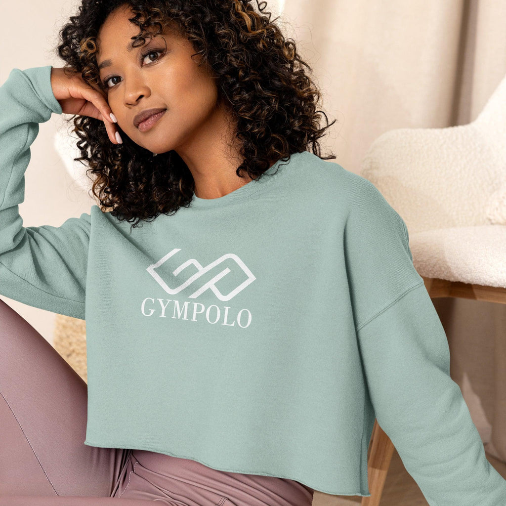 GYMPOLO Crop Sweatshirt-GYMPOLO.COM