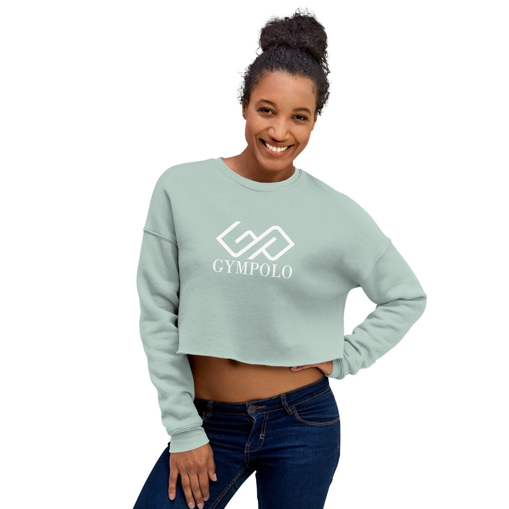 GYMPOLO Crop Sweatshirt-GYMPOLO.COM