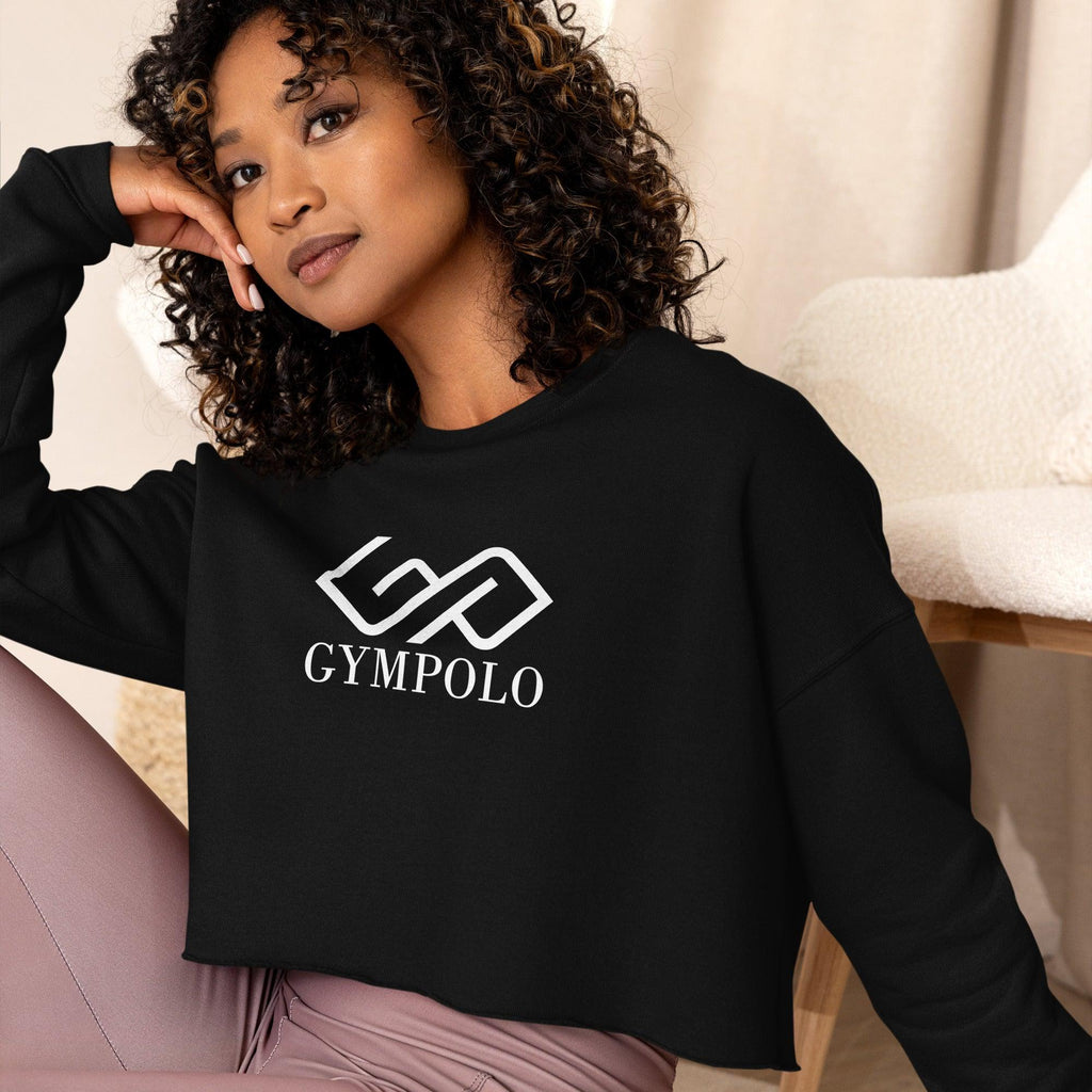 GYMPOLO Crop Sweatshirt-GYMPOLO.COM