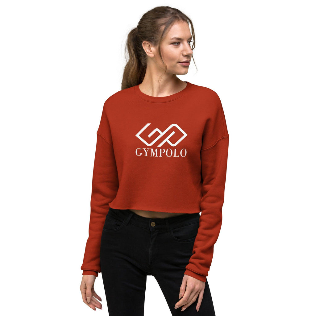 GYMPOLO Crop Sweatshirt-GYMPOLO.COM