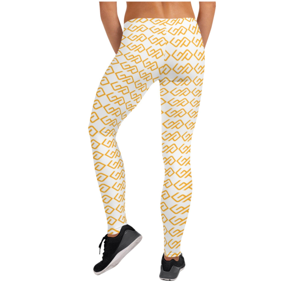 GYMPOLO Leggings - Yellow-GYMPOLO.COM