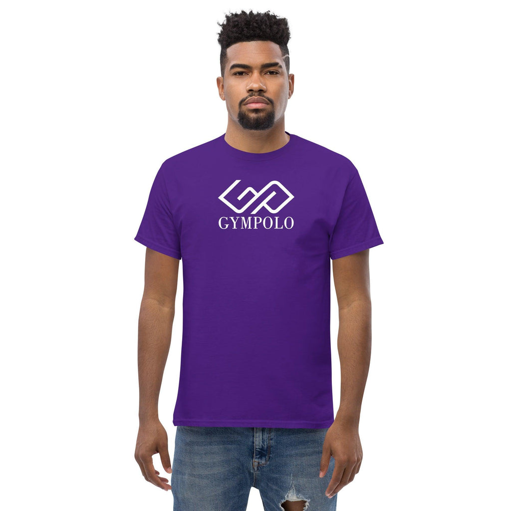 GYMPOLO Men's classic tee-GYMPOLO.COM