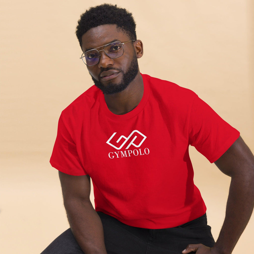 GYMPOLO Men's classic tee-GYMPOLO.COM