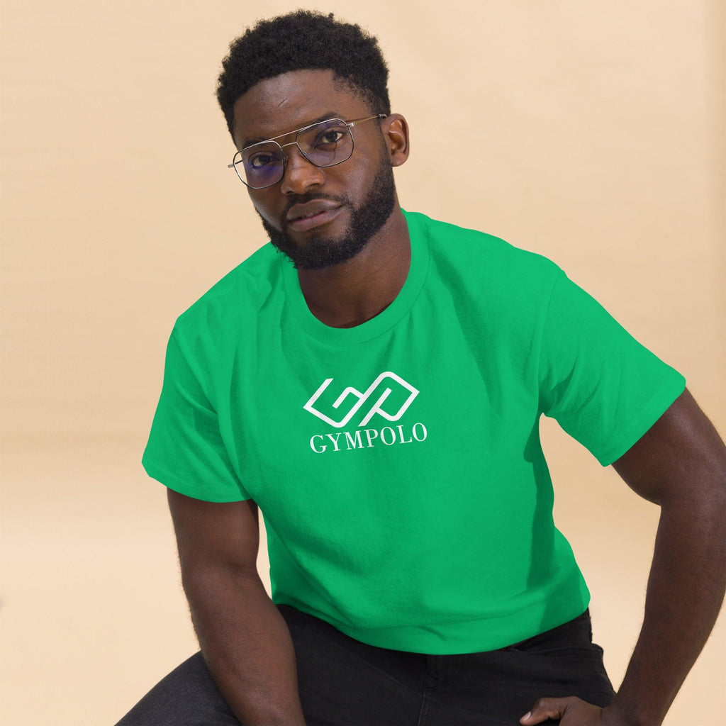 GYMPOLO Men's classic tee-GYMPOLO.COM