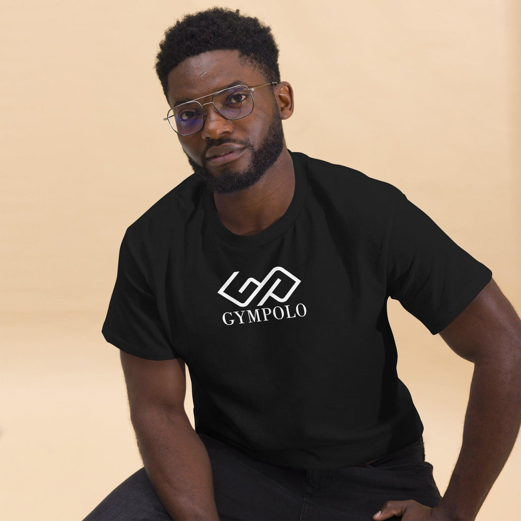 GYMPOLO Men's classic tee-GYMPOLO.COM