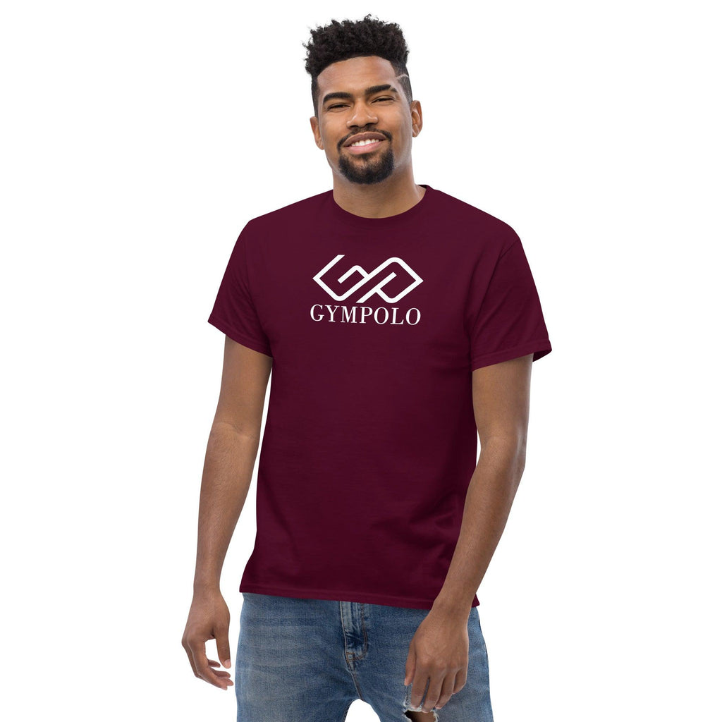 GYMPOLO Men's classic tee-GYMPOLO.COM