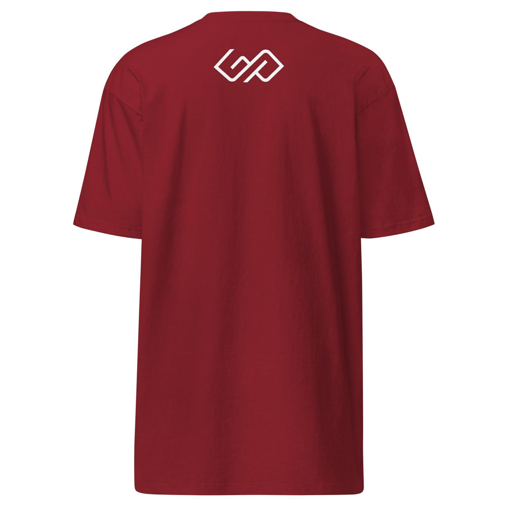 GYMPOLO Men’s premium heavyweight tee-GYMPOLO.COM