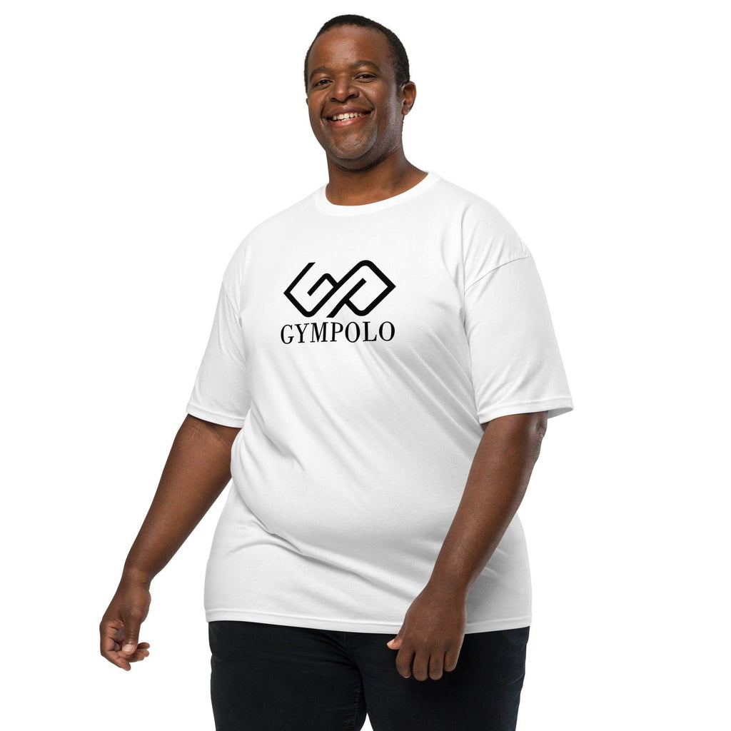 GYMPOLO Men’s premium heavyweight tee-GYMPOLO.COM