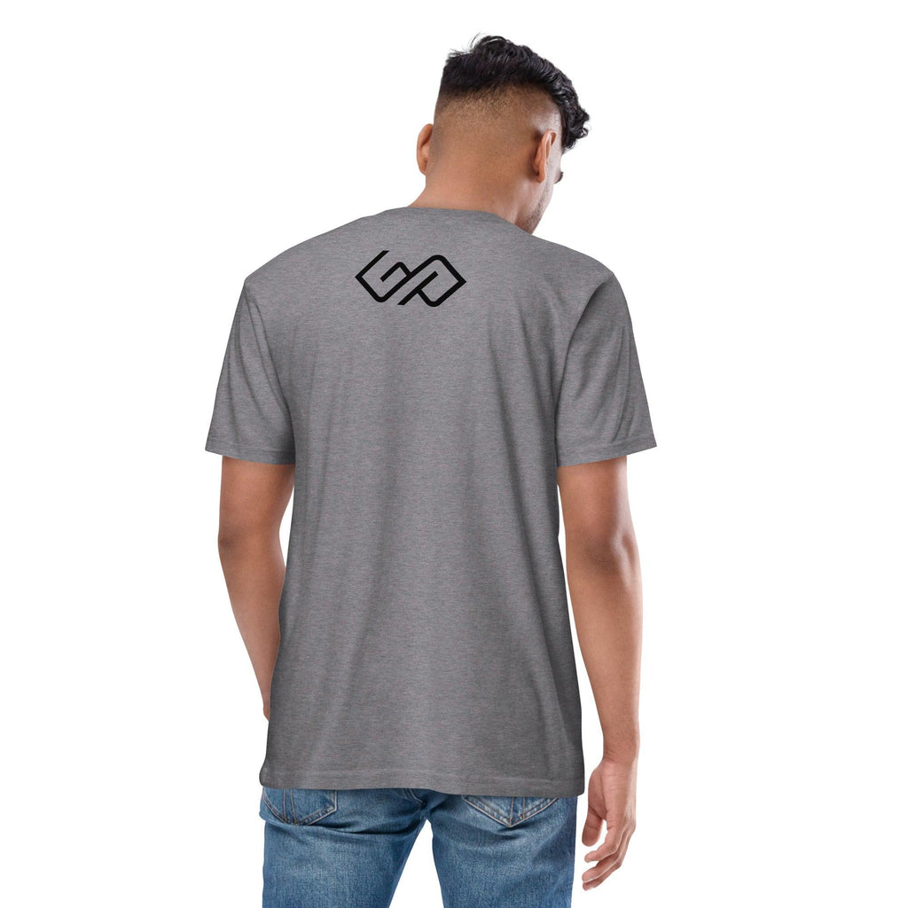 GYMPOLO Men’s premium heavyweight tee-GYMPOLO.COM