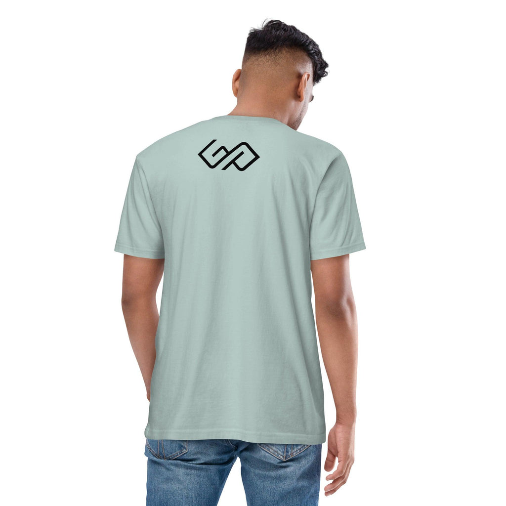 GYMPOLO Men’s premium heavyweight tee-GYMPOLO.COM