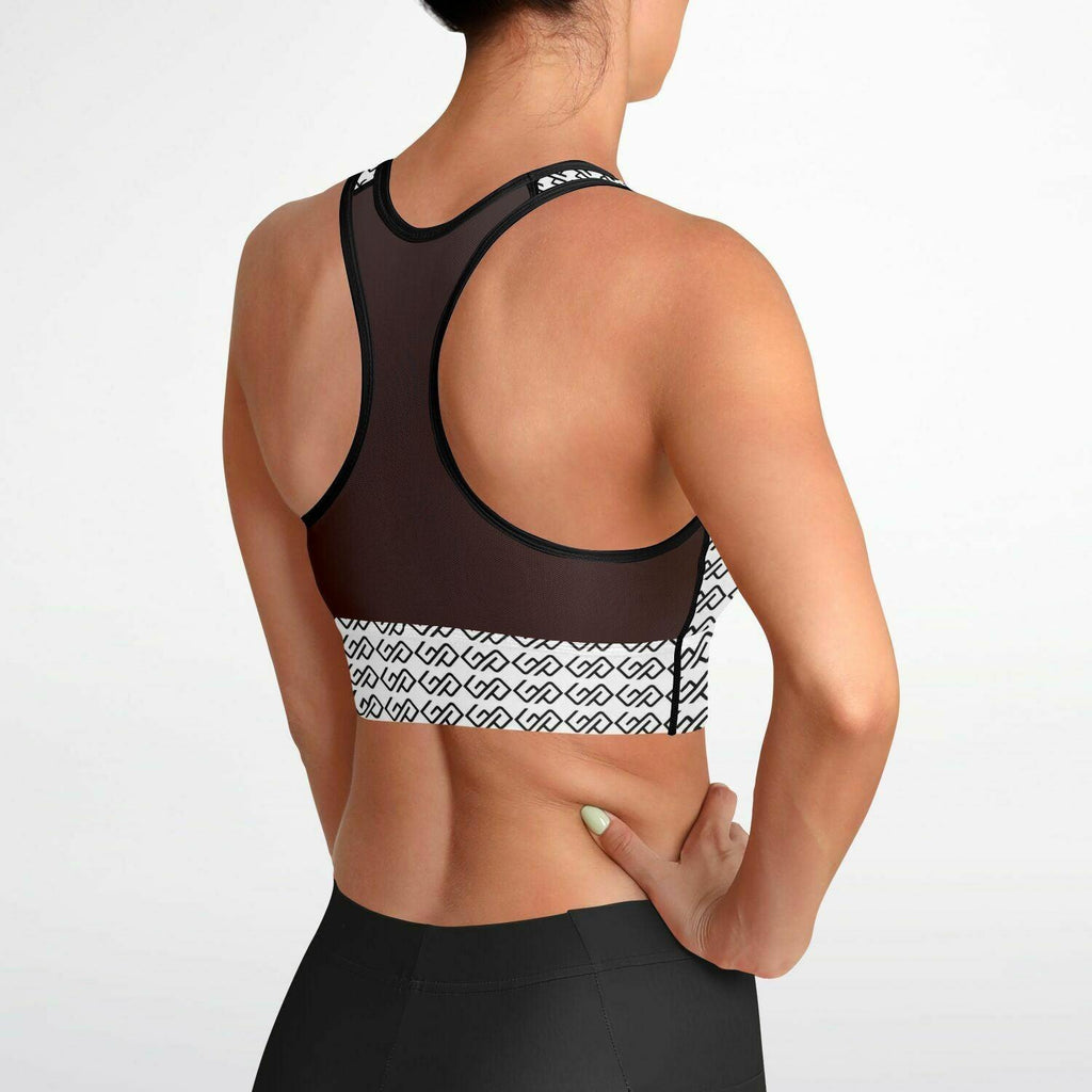 GYMPOLO Mesh Padded Sports Bra-GYMPOLO.COM