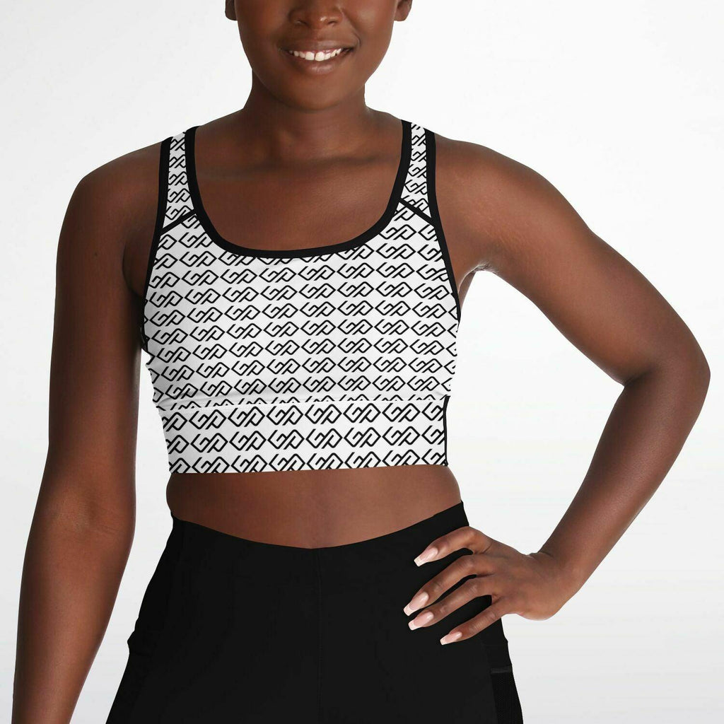 GYMPOLO Mesh Padded Sports Bra-GYMPOLO.COM