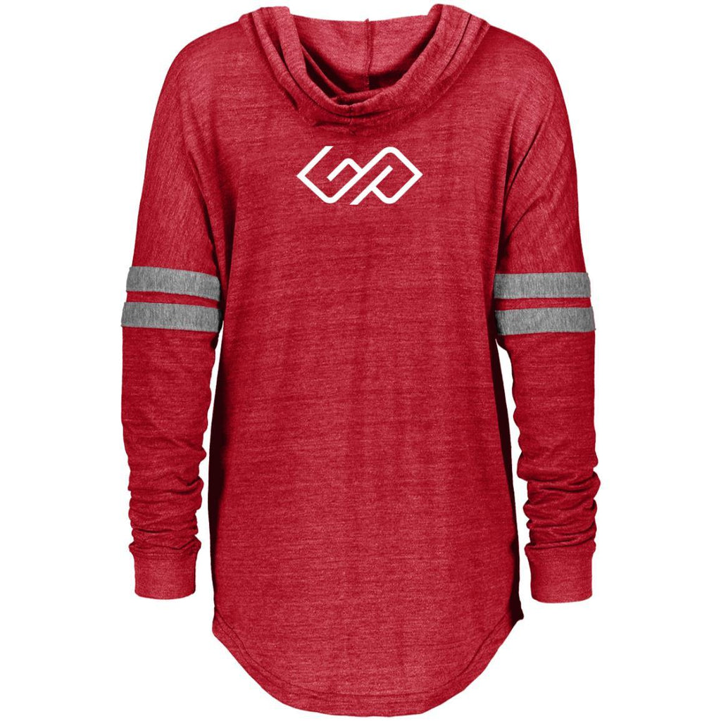 GYMPOLO-(PNG) 229390 Ladies Hooded Low Key Pullover-GYMPOLO.COM