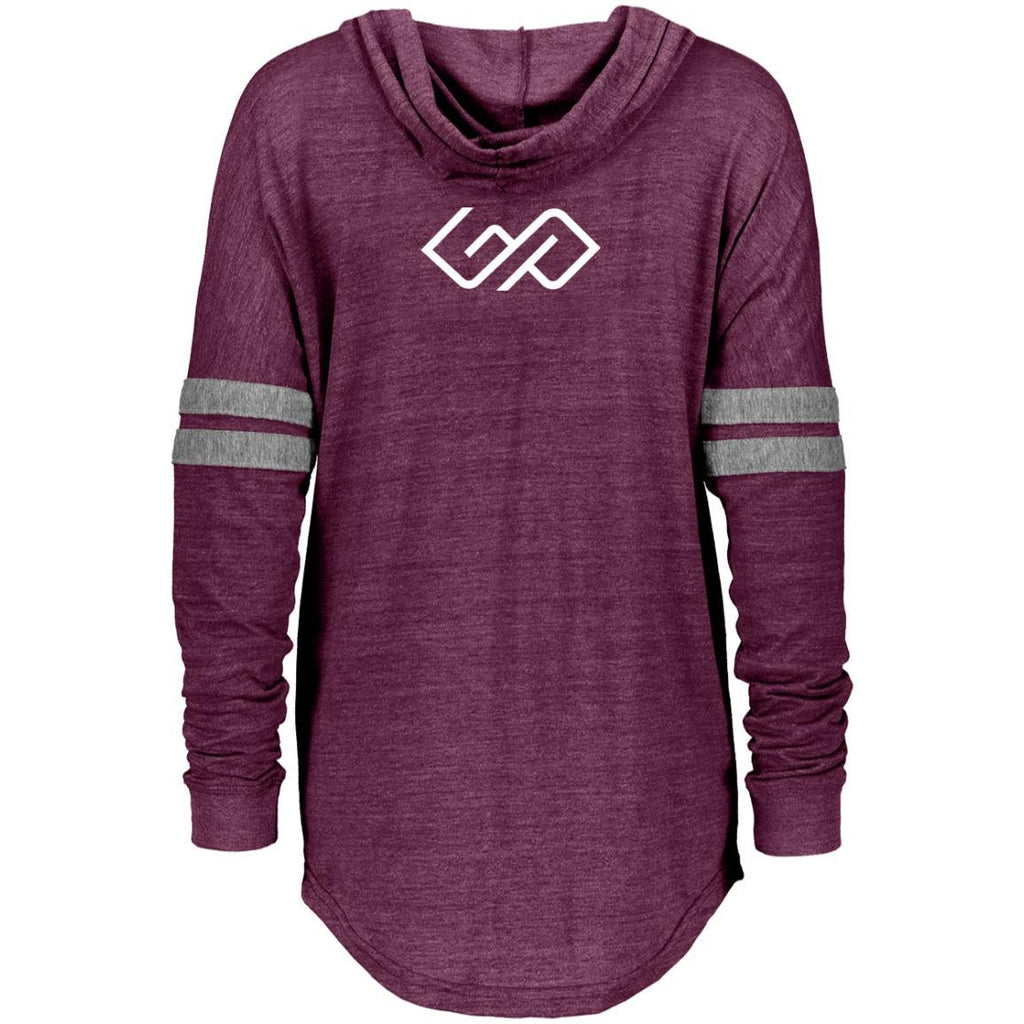 GYMPOLO-(PNG) 229390 Ladies Hooded Low Key Pullover-GYMPOLO.COM