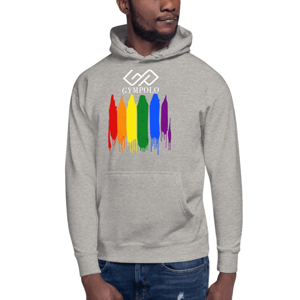 GYMPOLO RAINBOW Unisex Hoodie-GYMPOLO.COM