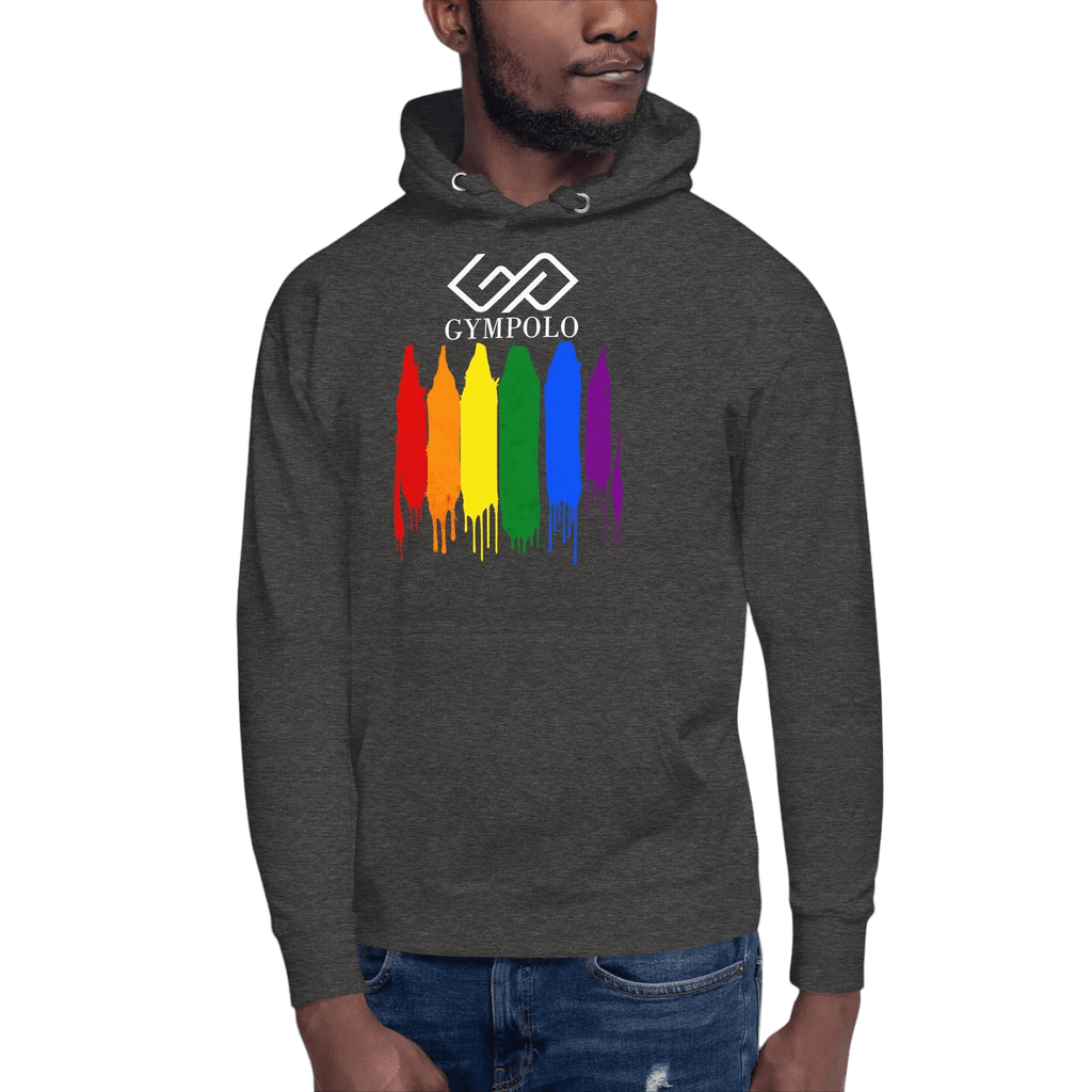 GYMPOLO RAINBOW Unisex Hoodie-GYMPOLO.COM