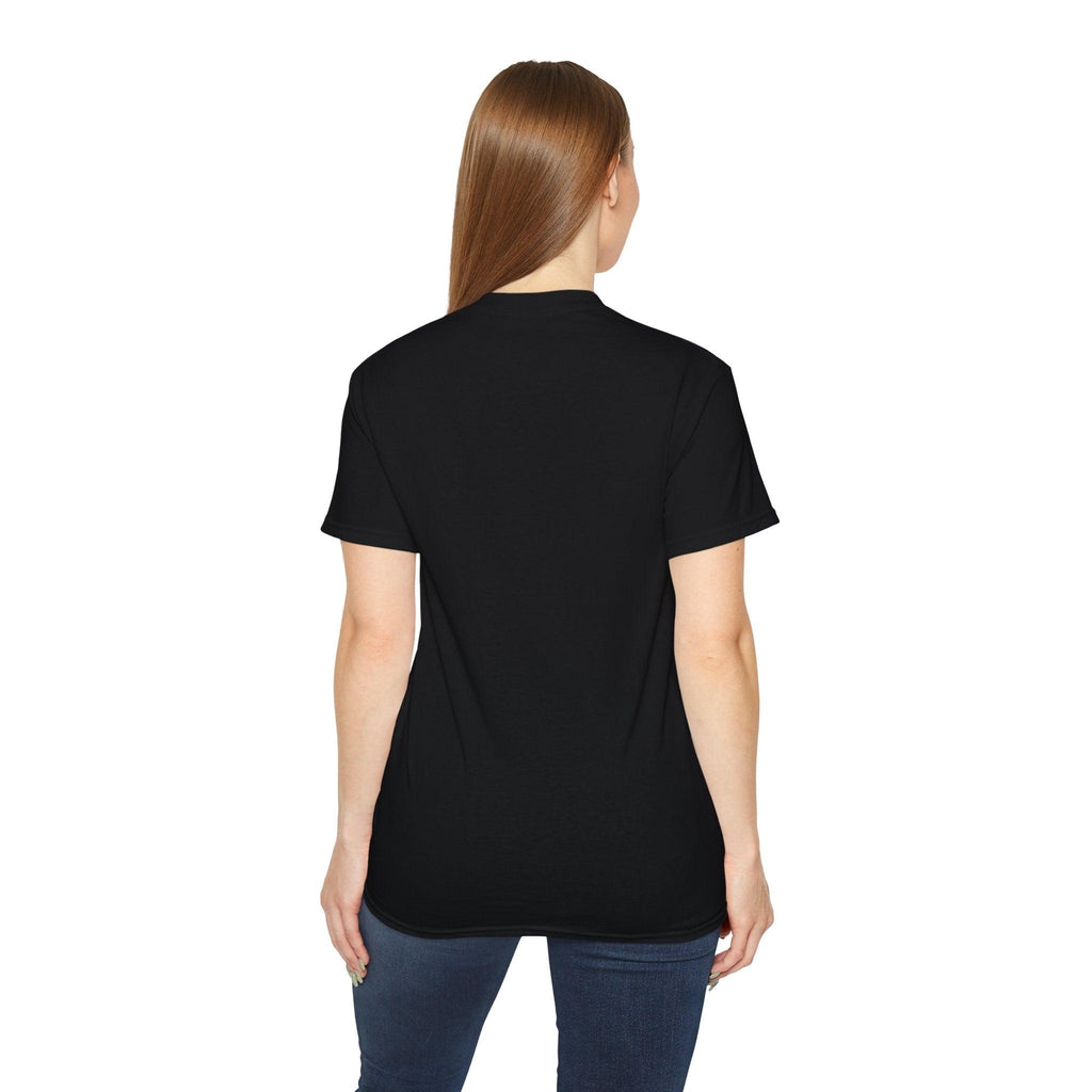 GYMPOLO Unisex Ultra Cotton Tee - Black Color-GYMPOLO.COM