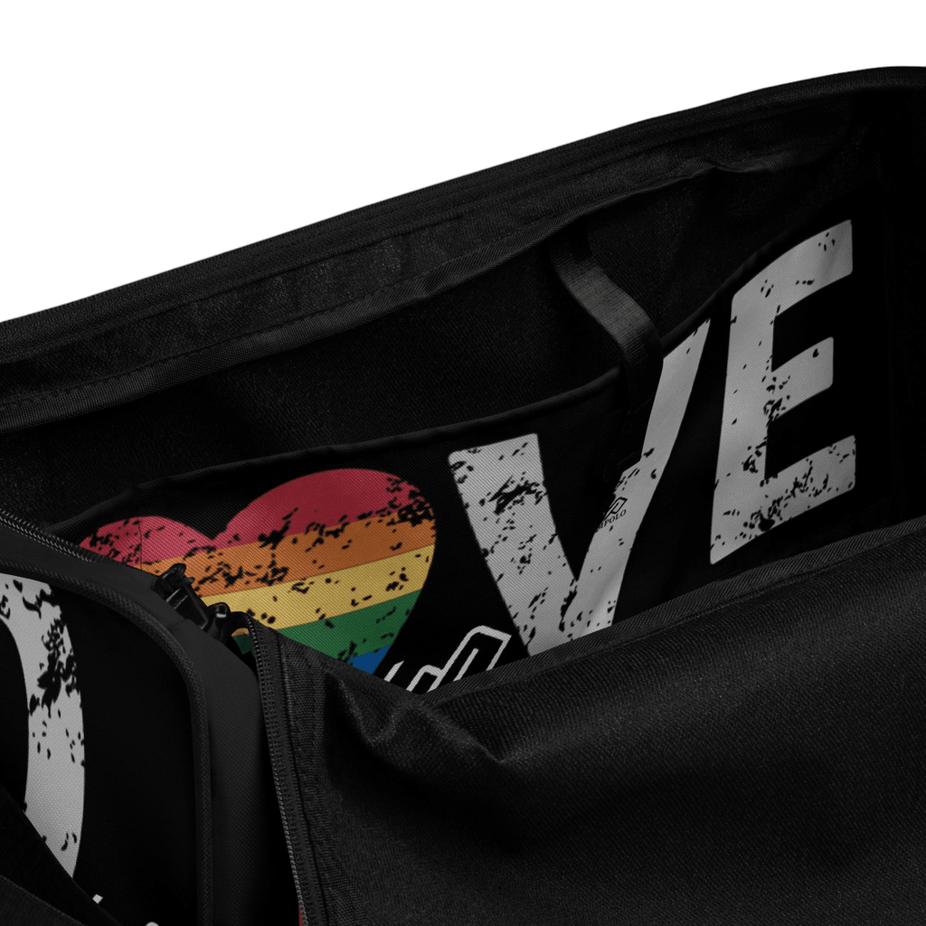 Love Who You Want Duffle bag-GYMPOLO.COM