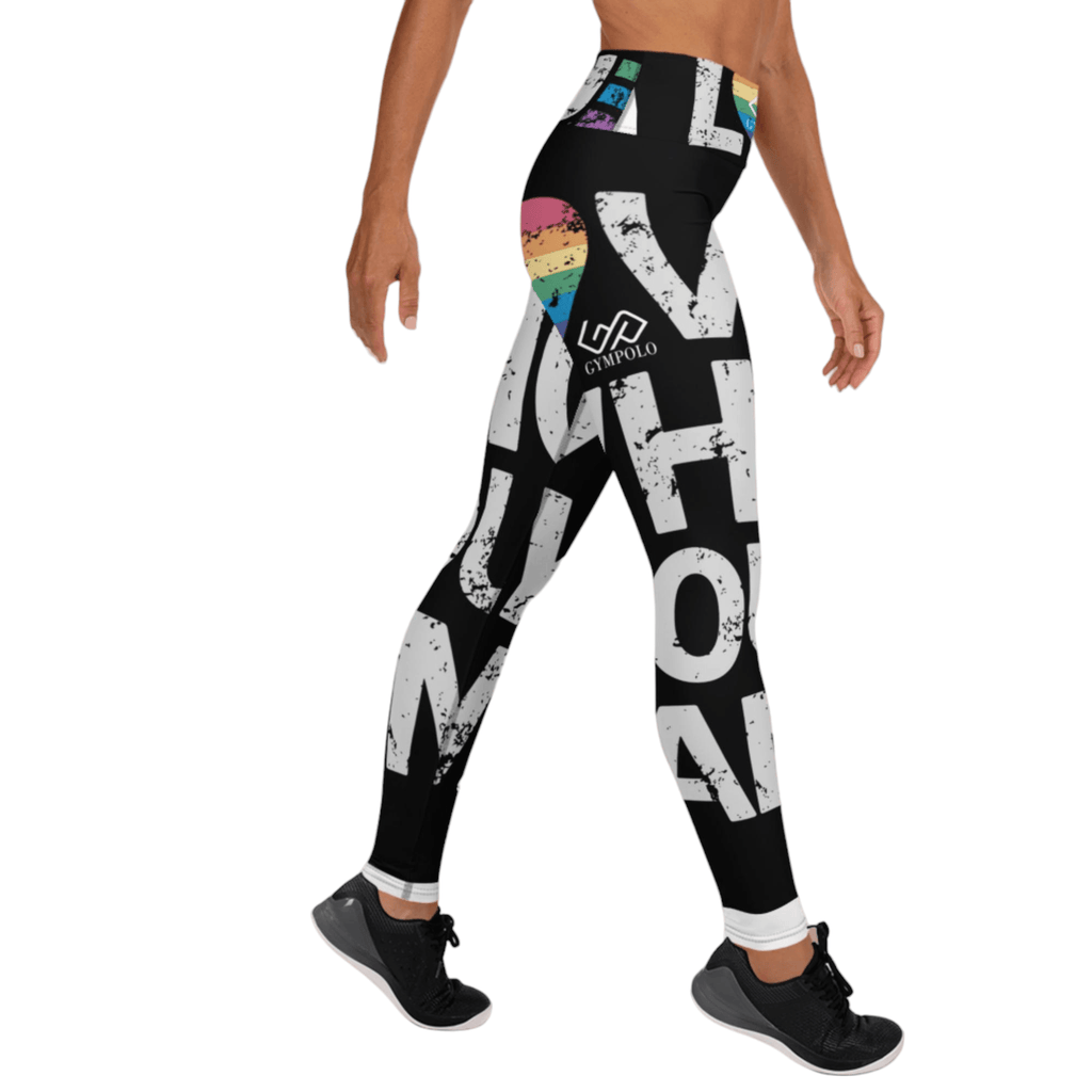 Love Who You Want Yoga Leggings-GYMPOLO.COM