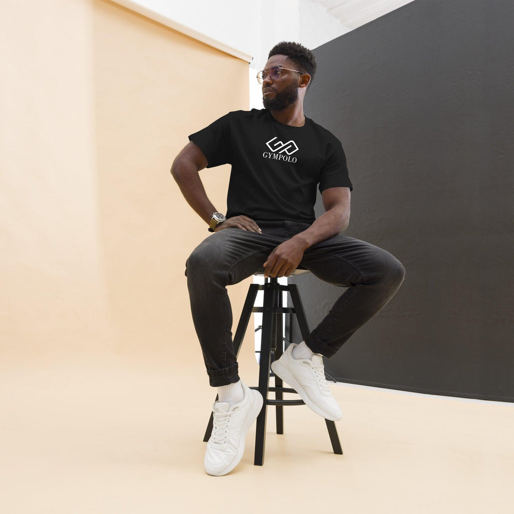 GYMPOLO Men's classic tee-GYMPOLO.COM