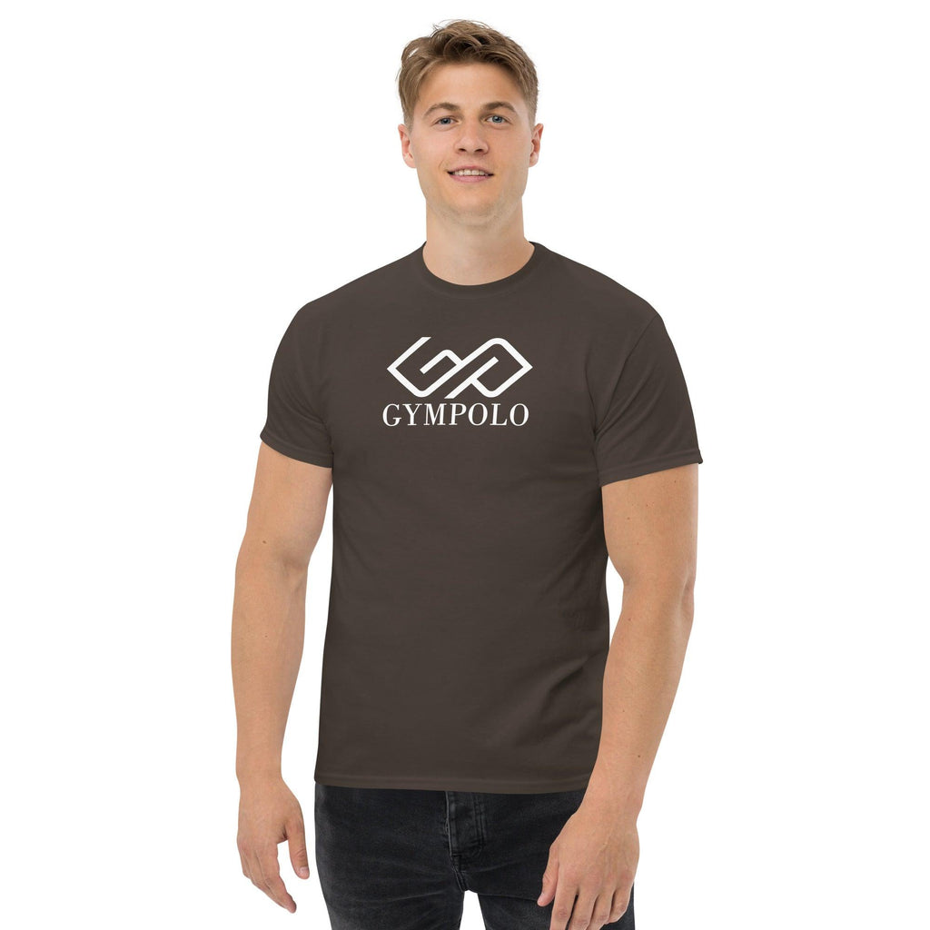 GYMPOLO Men's classic tee-GYMPOLO.COM