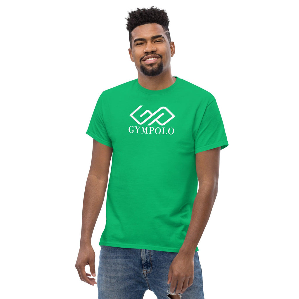 GYMPOLO Men's classic tee-GYMPOLO.COM