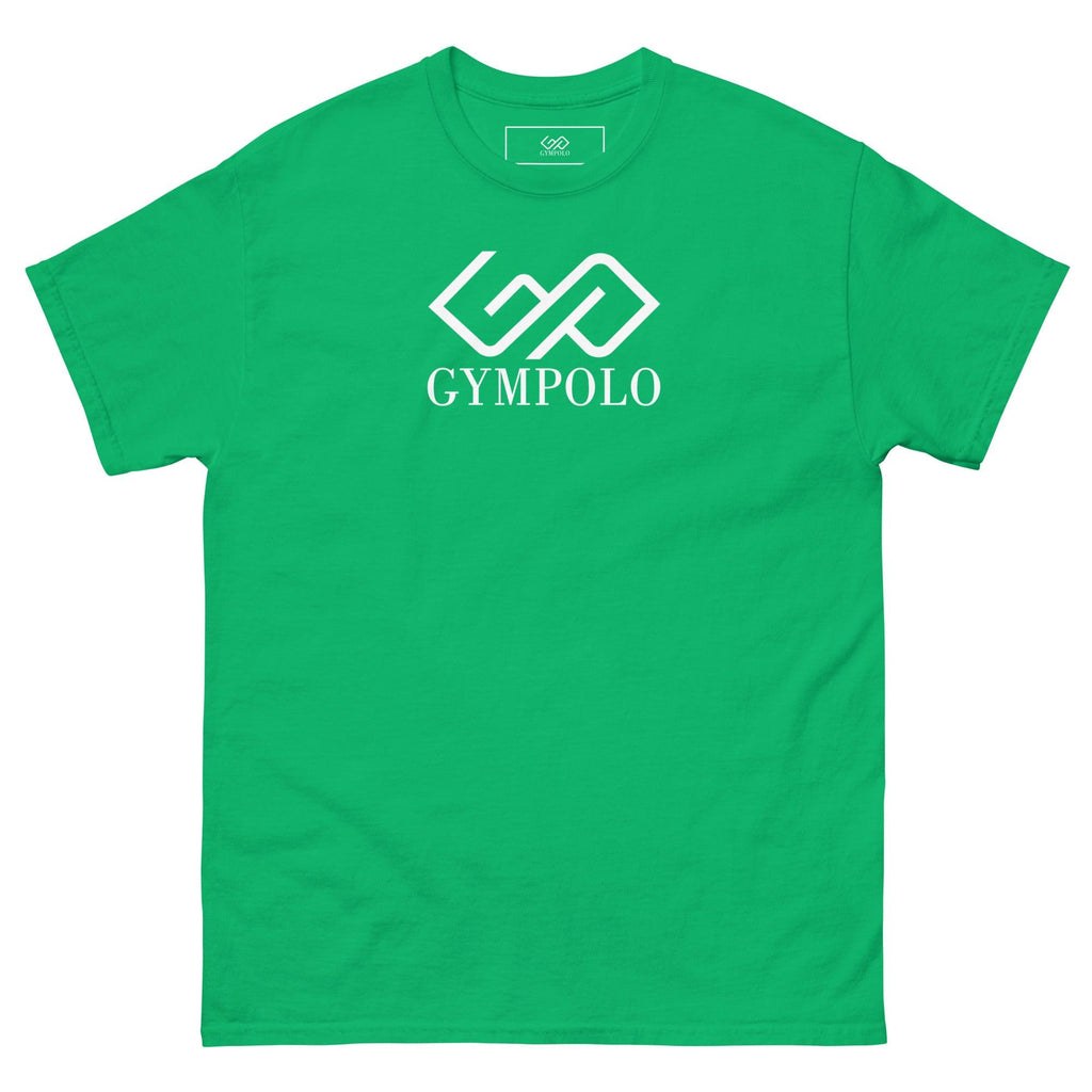 GYMPOLO Men's classic tee-GYMPOLO.COM