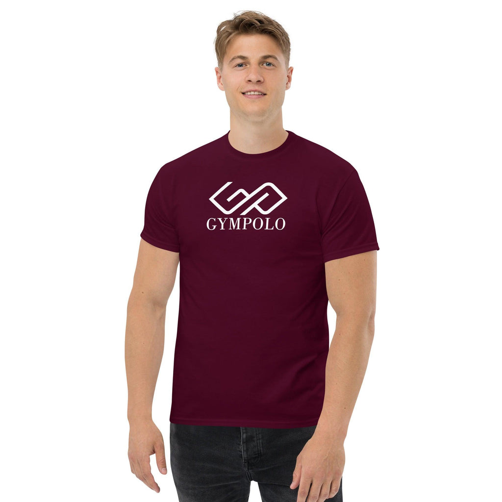 GYMPOLO Men's classic tee-GYMPOLO.COM