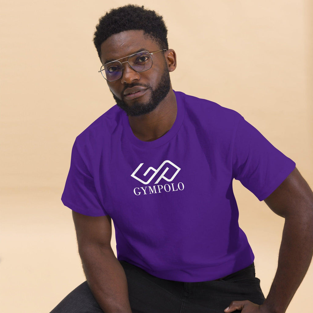 GYMPOLO Men's classic tee-GYMPOLO.COM