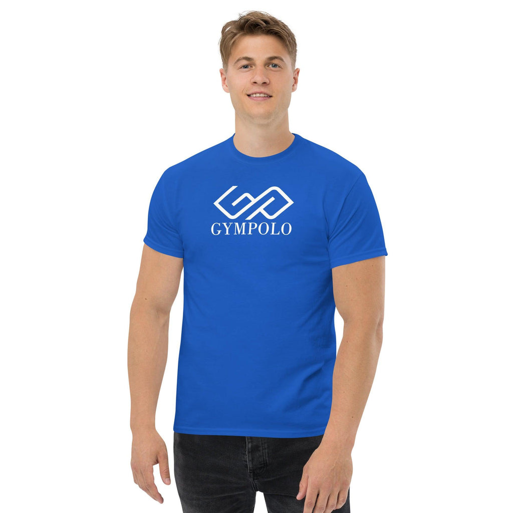 GYMPOLO Men's classic tee-GYMPOLO.COM