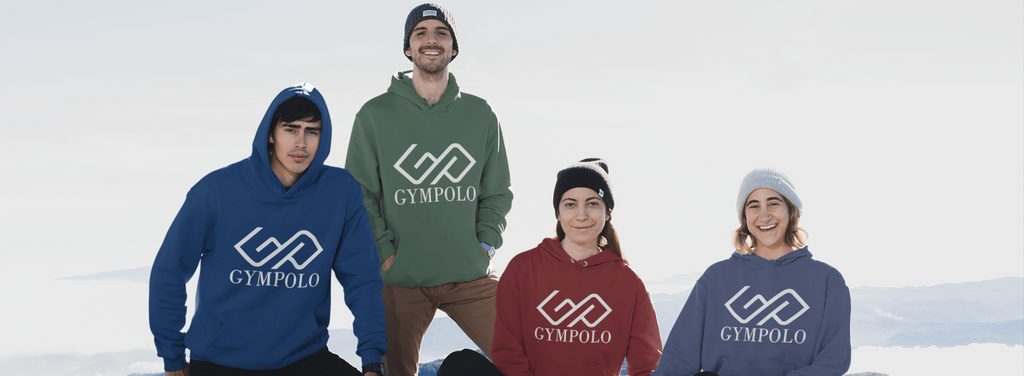 Pullover Hoodie Mockup Gympolo