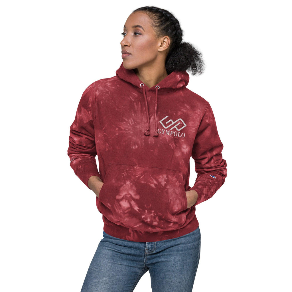 GYMPOLO Unisex Champion tie-dye hoodie-GYMPOLO.COM