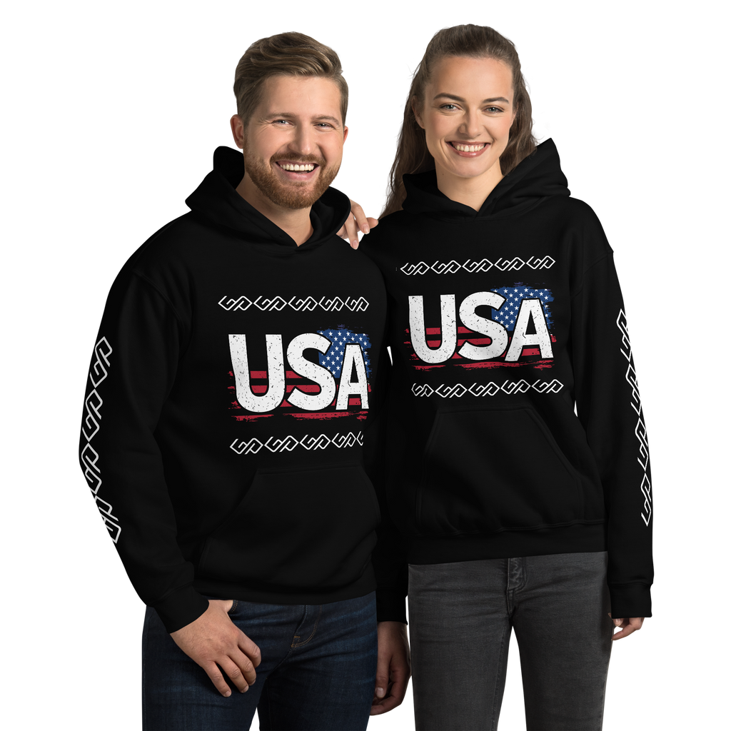 GYMPOLO Unisex CozyUSA Hoodie