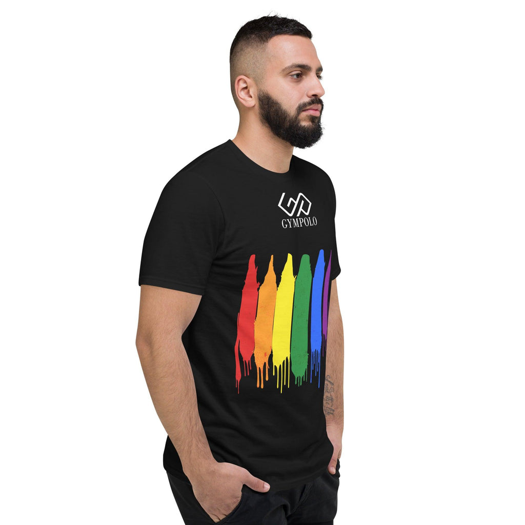 GYMPOLO RAINBOW Short-Sleeve T-Shirt-GYMPOLO.COM