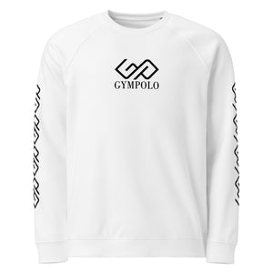 GYMPOLO Unisex organic raglan sweatshirt