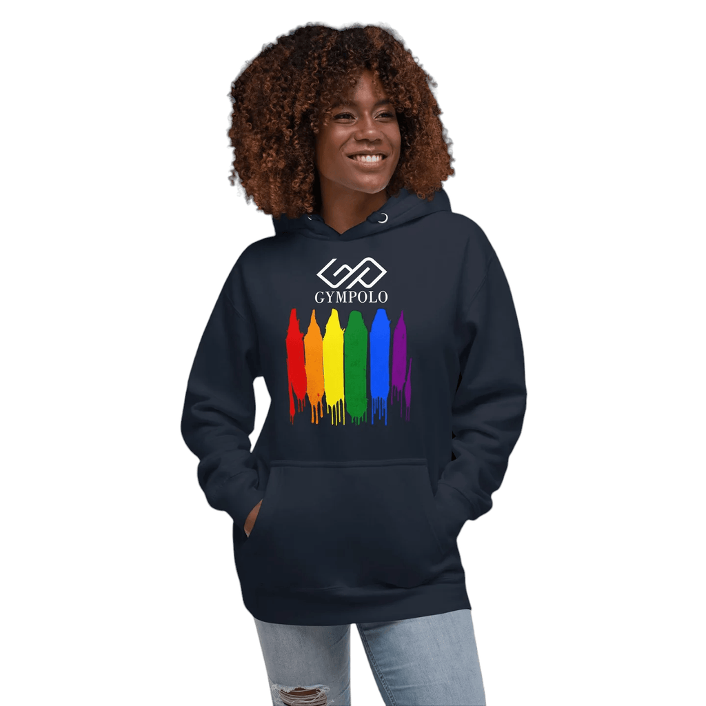 GYMPOLO RAINBOW Unisex Hoodie-GYMPOLO.COM