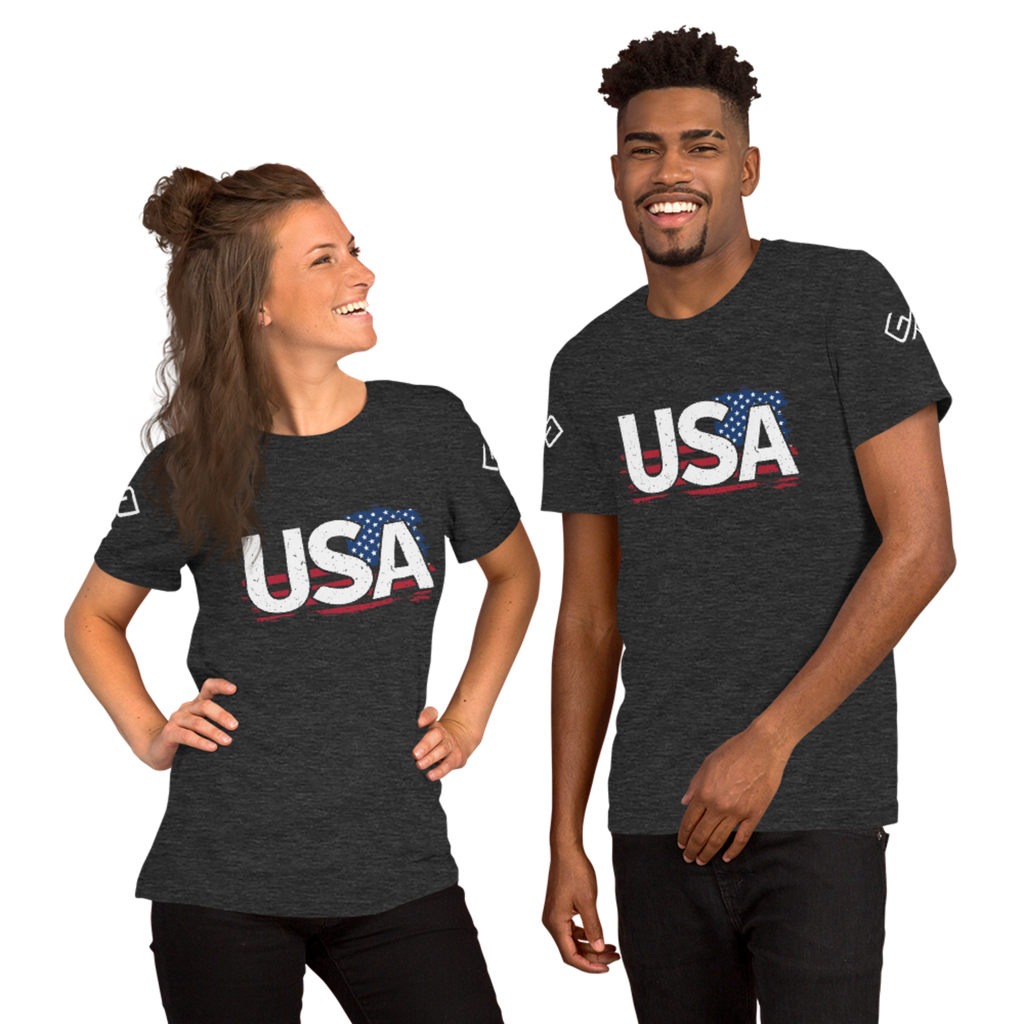 GYMPOLO Unisex USA T-Shirt