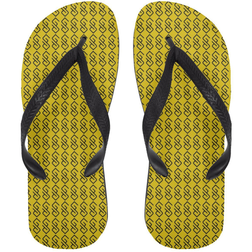 WHITE BACKGROUND LETTER BLACK COLOR( CODE #000000) copy 72033 Adult Flip Flops-GYMPOLO.COM