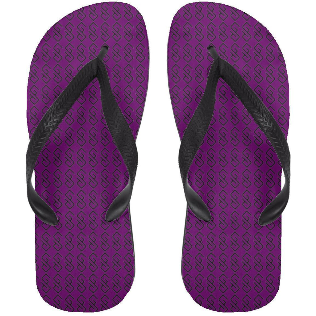 WHITE BACKGROUND LETTER BLACK COLOR( CODE #000000) copy 72033 Adult Flip Flops-GYMPOLO.COM