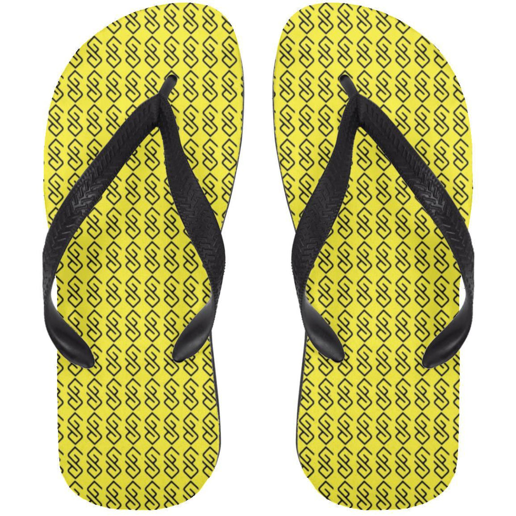 WHITE BACKGROUND LETTER BLACK COLOR( CODE #000000) copy 72033 Adult Flip Flops-GYMPOLO.COM