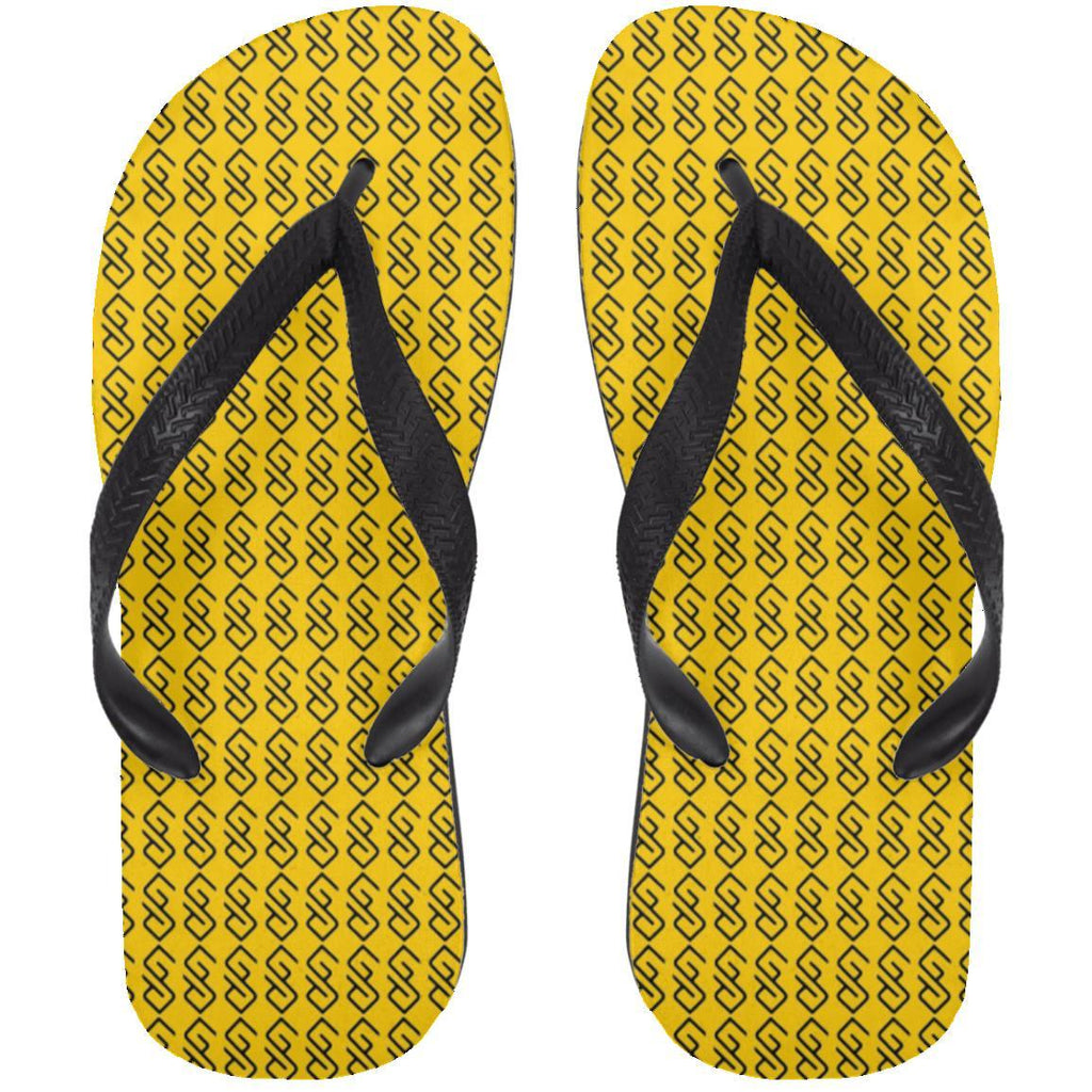 WHITE BACKGROUND LETTER BLACK COLOR( CODE #000000) copy 72033 Adult Flip Flops-GYMPOLO.COM