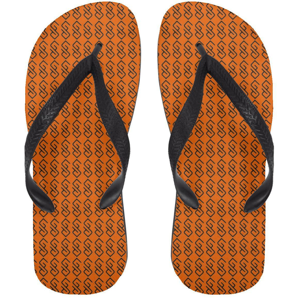 WHITE BACKGROUND LETTER BLACK COLOR( CODE #000000) copy 72033 Adult Flip Flops-GYMPOLO.COM